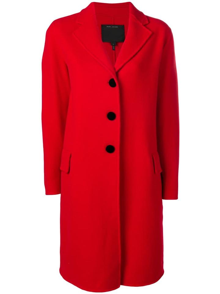 Marc Jacobs Single-breasted Coat - Red