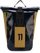 11 By Boris Bidjan Saberi 'velocity' Backpack - Blue