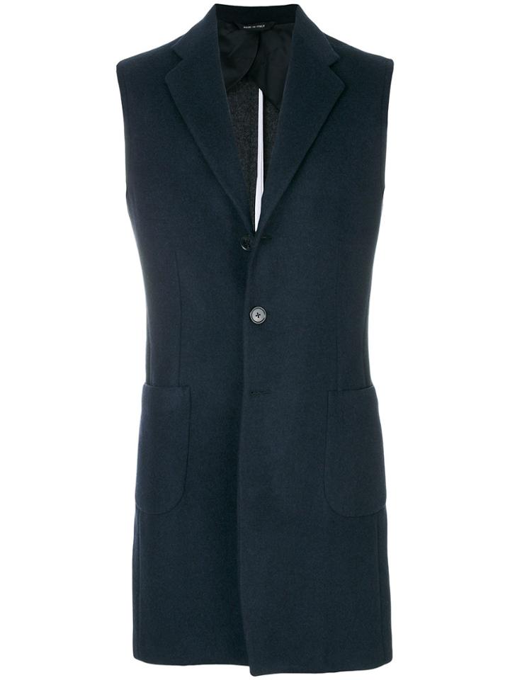 Lc23 Sleeveless Jacket - Blue