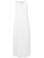 See By Chloé Pleated Midi Dress - White