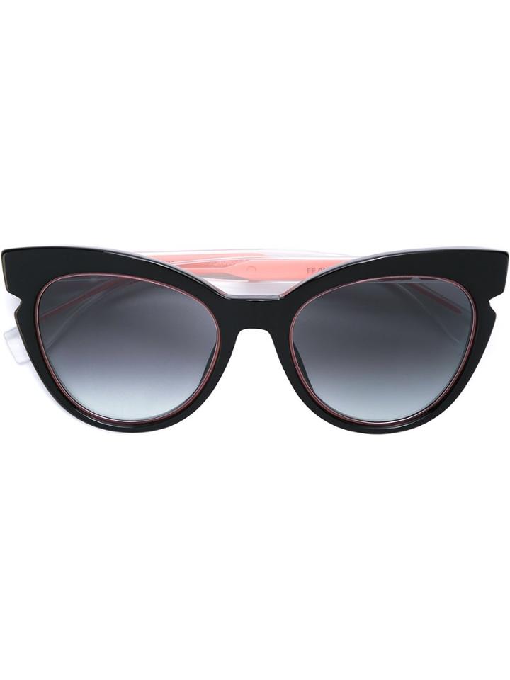 Fendi Eyewear 'fendi Lines' Sunglasses - Black