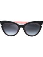 Fendi Eyewear 'fendi Lines' Sunglasses - Black