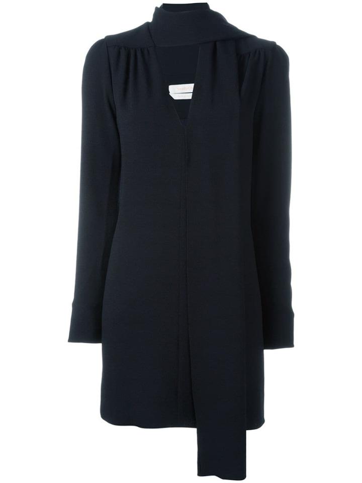 See By Chloé Scarf Detail Dress - Blue