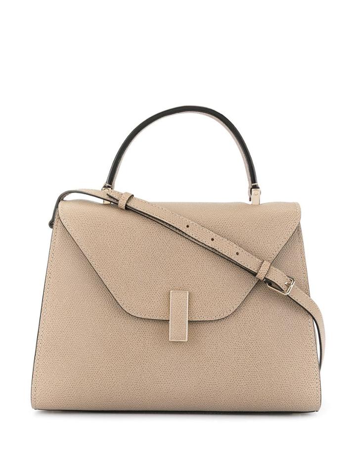 Valextra Iside Medium Shoulder Bag - Brown