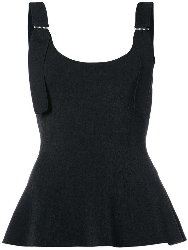 Proenza Schouler Sleeveless Flare Top - Black