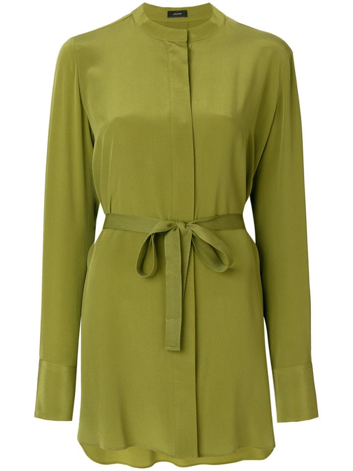 Joseph Belted Shirt - Green