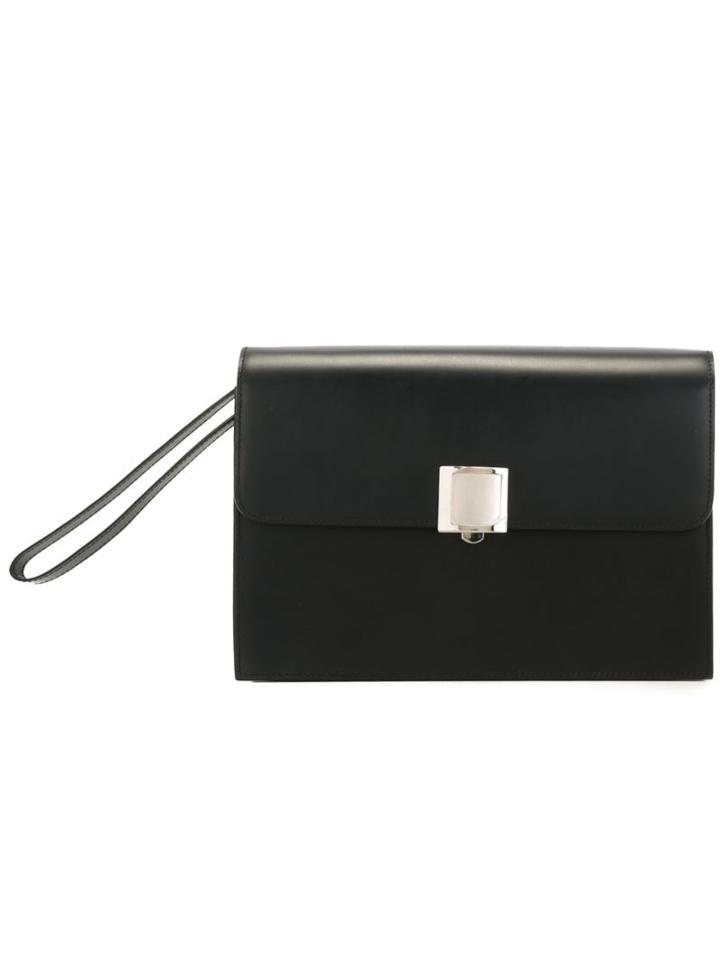 Lanvin Vintage Wrist Strap Clutch