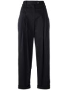 Dolce & Gabbana Tailored Trousers, Women's, Size: 42, Black, Cotton/spandex/elastane