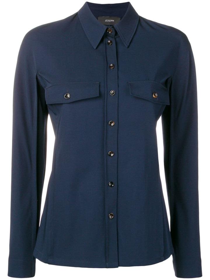 Joseph Chest Pocket Shirt - Blue