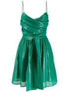 Msgm Cocktail Dress - Green