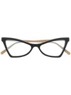 Marni Eyewear Cat-eye Shaped Glasses - Black