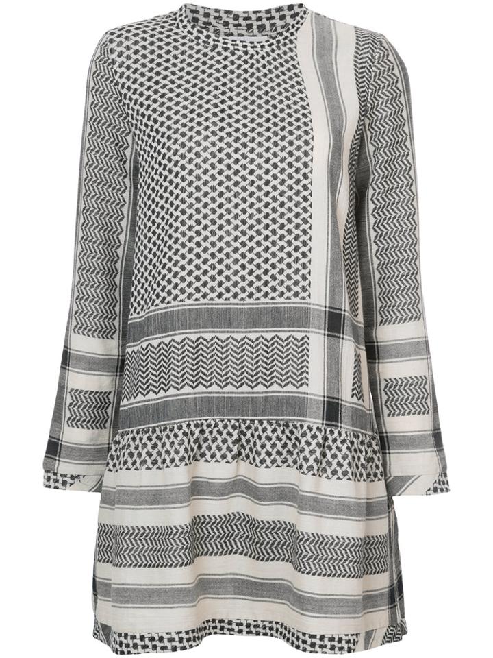 Cecilie Copenhagen Patterned Dress - Nude & Neutrals