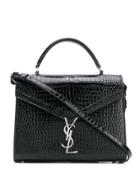 Saint Laurent Cassandra Medium Top Handle Tote - Black