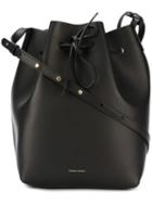 Mansur Gavriel Bucket Shoulder Bag, Women's, Black, Leather