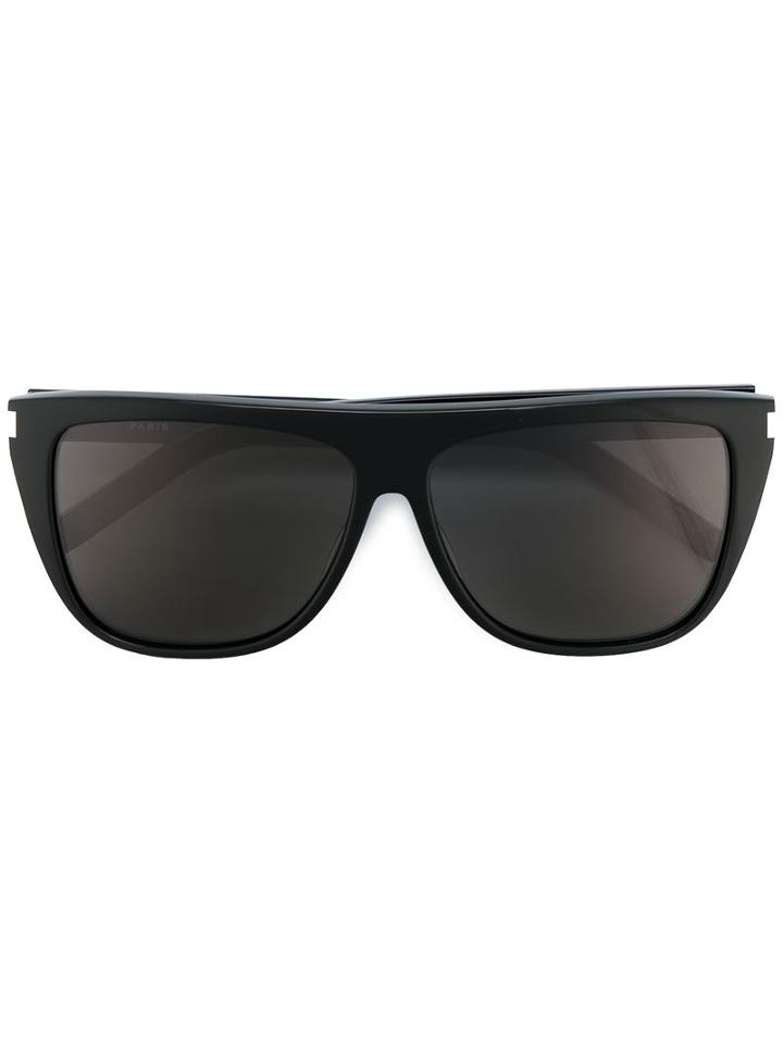 Saint Laurent Eyewear - Oversized Sunglasses - Women - Acetate - One Size, Black, Acetate
