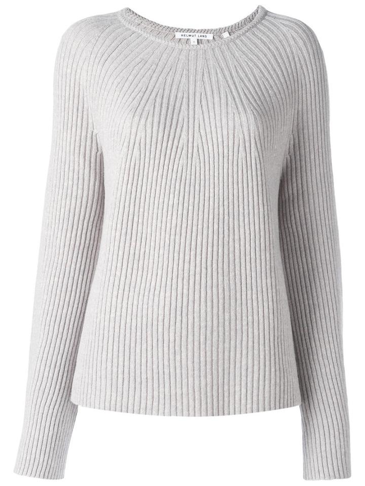 Helmut Lang Ribbed Jumper, Women's, Size: Xs, Nude/neutrals, Wool/cashmere