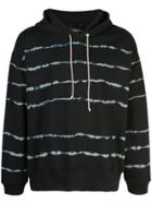 3.1 Phillip Lim Tie Dye Hoodie - Black