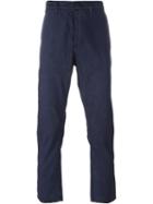 No21 Distressed Chino Trousers, Men's, Size: 48, Blue, Cotton