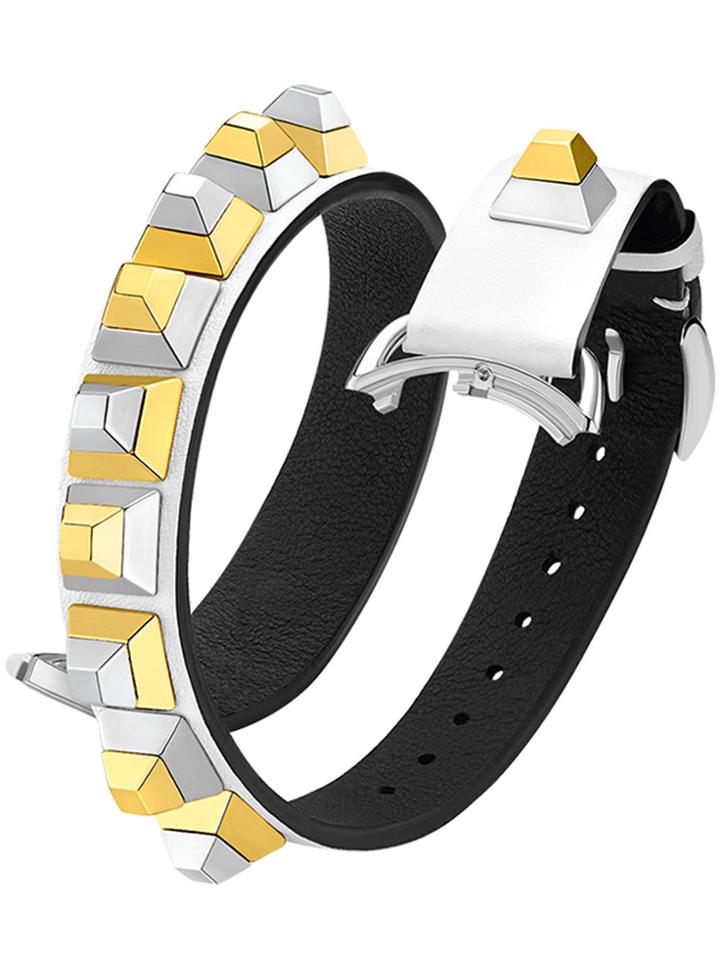 Fendi Selleria Strap You Bracelet - White