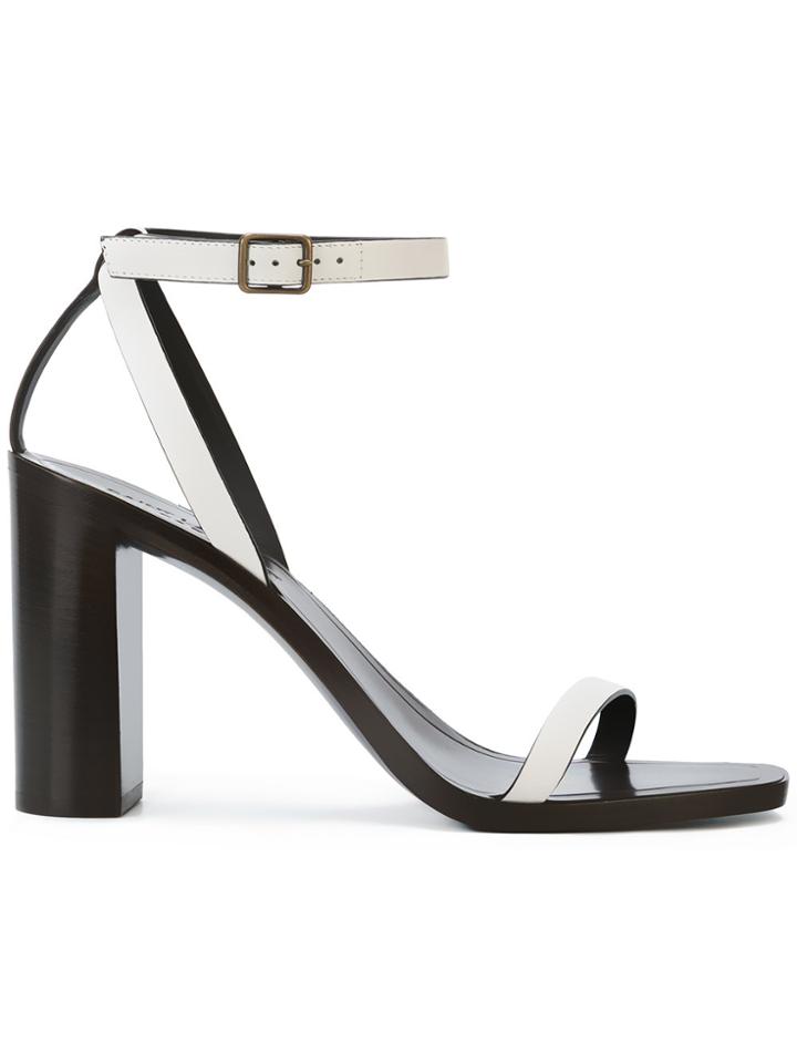 Saint Laurent Tanger Sandals - White