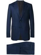 Ermenegildo Zegna Couture Striped Two-piece Suit - Blue