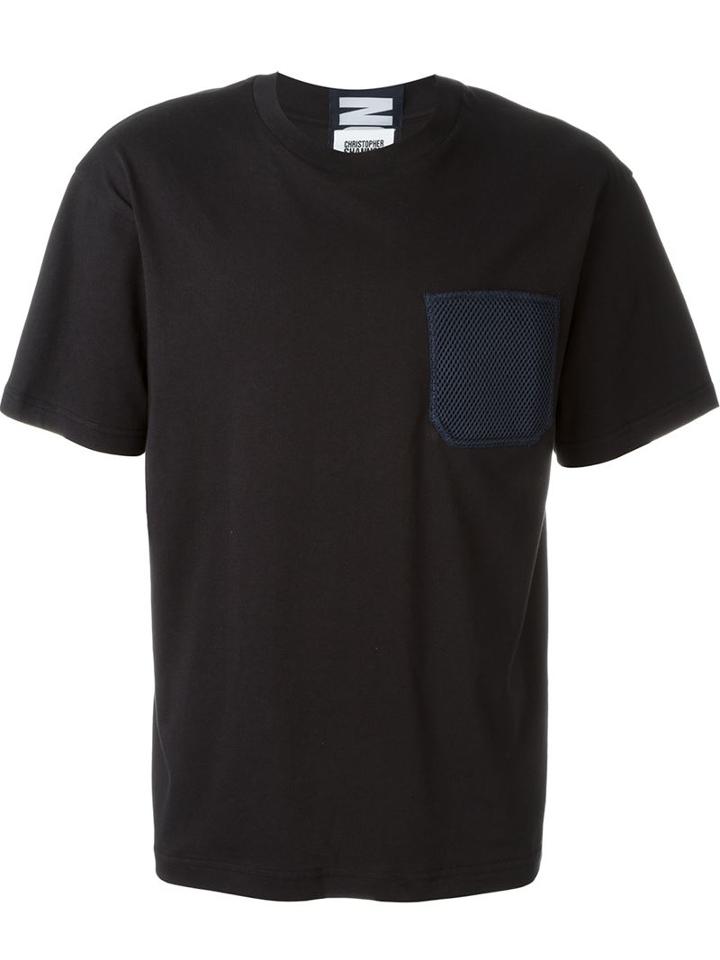 Christopher Shannon Mesh Chest Pocket T-shirt