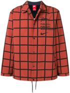 Nike Coach Shirt Jacket - Orange