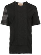 By Walid Embroidered Short-sleeve Cotton T-shirt - Black