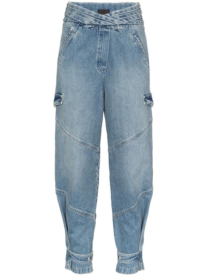 Rta Dallas Straight-leg Cargo Jeans - Blue