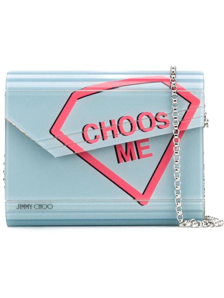 Jimmy Choo Candy Clutch, Women's, Blue