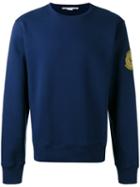 Stella Mccartney Members Patch Sweatshirt, Men's, Size: Xs, Blue, Cotton