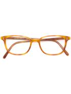 Oliver Peoples 'maslon' Glasses, Yellow/orange, Acetate