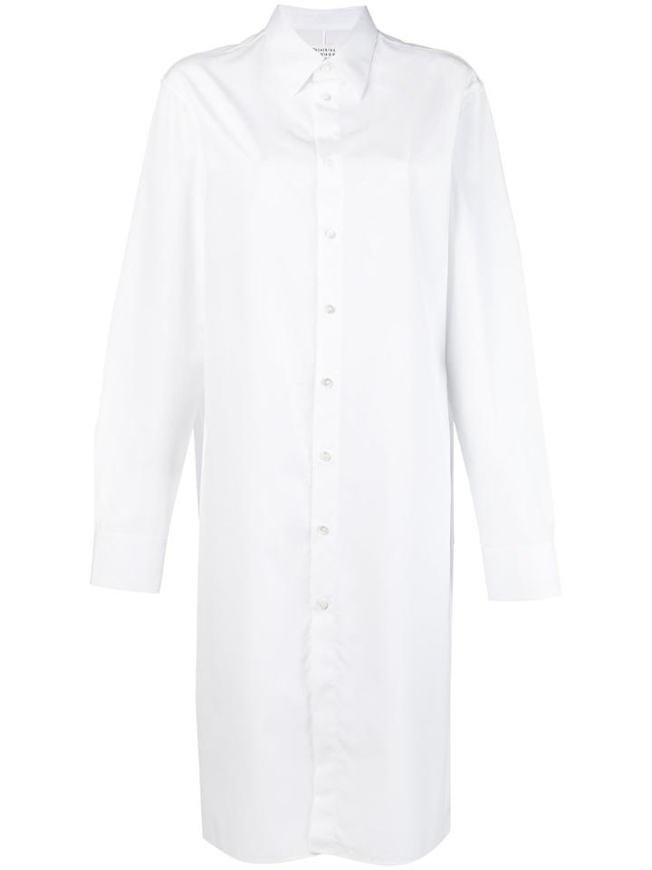 Maison Margiela Midi Shirt Dress - White