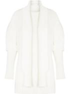 Knit Dress - Women - Cotton/acrylic/viscose - 40, White, Cotton/acrylic/viscose, Lilly Sarti