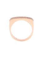 Ef Collection Embellished Ring, Women's, Size: 6, Metallic