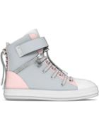 Myswear Regent Hi-top Sneakers, Women's, Size: 39, Grey, Nappa Leather/rubber