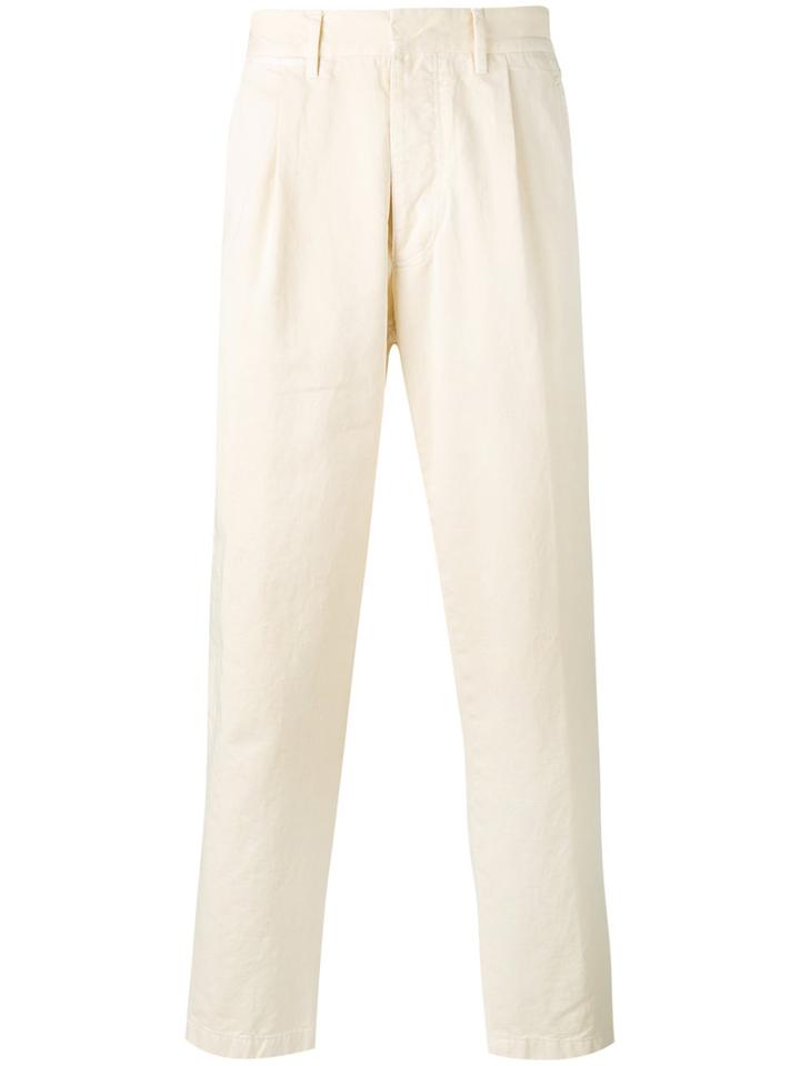 The Gigi - Cropped Trousers - Men - Cotton - 50, Nude/neutrals, Cotton