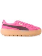 Puma Platform Trace Block Sneakers - Pink