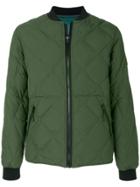 Kenzo Quilted Bomber Jacket - Green