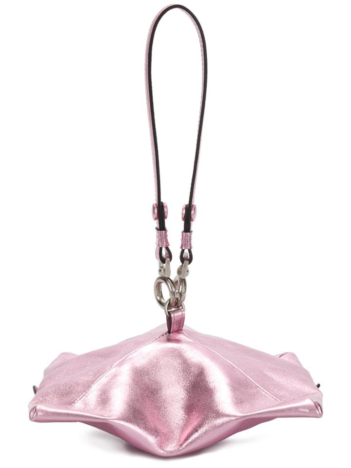 Maison Margiela Metallic Pocket Bag - Pink & Purple