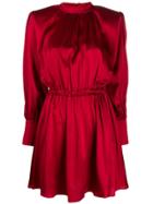 Federica Tosi Fitted Mini Dress - Red