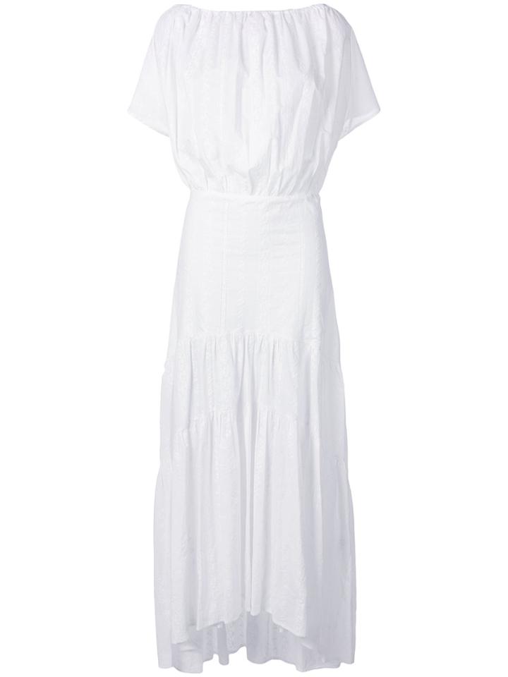 Black Coral Sammy Dress - White