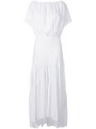 Black Coral Sammy Dress - White