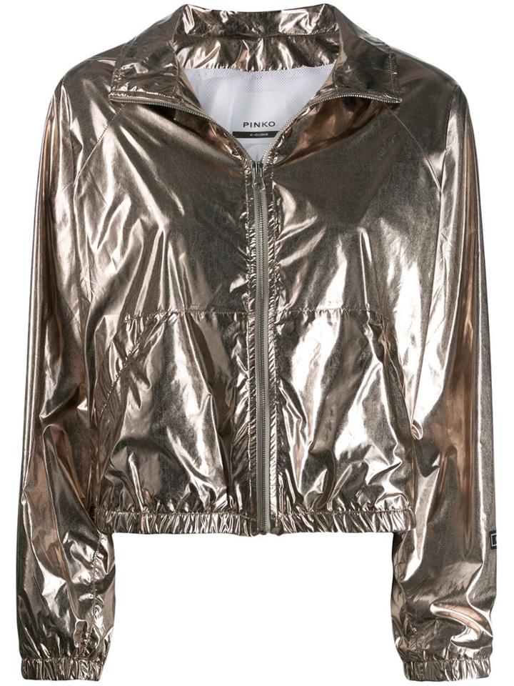 Pinko Metallic Jacket - Neutrals