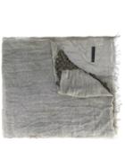 Cutuli Cult - Embroidered Scarf - Women - Leather/modal - One Size, Green, Leather/modal