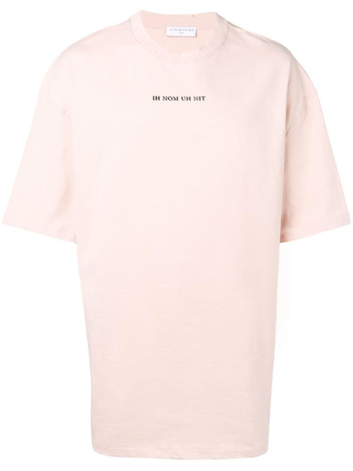 Ih Nom Uh Nit Logo Print T-shirt - Pink