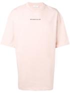 Ih Nom Uh Nit Logo Print T-shirt - Pink