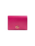 Gucci Leather Card Case - Pink