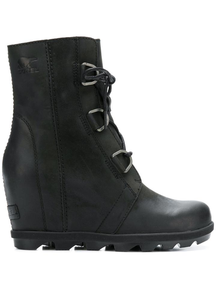 Sorel Ankle Lace-up Boots - Black