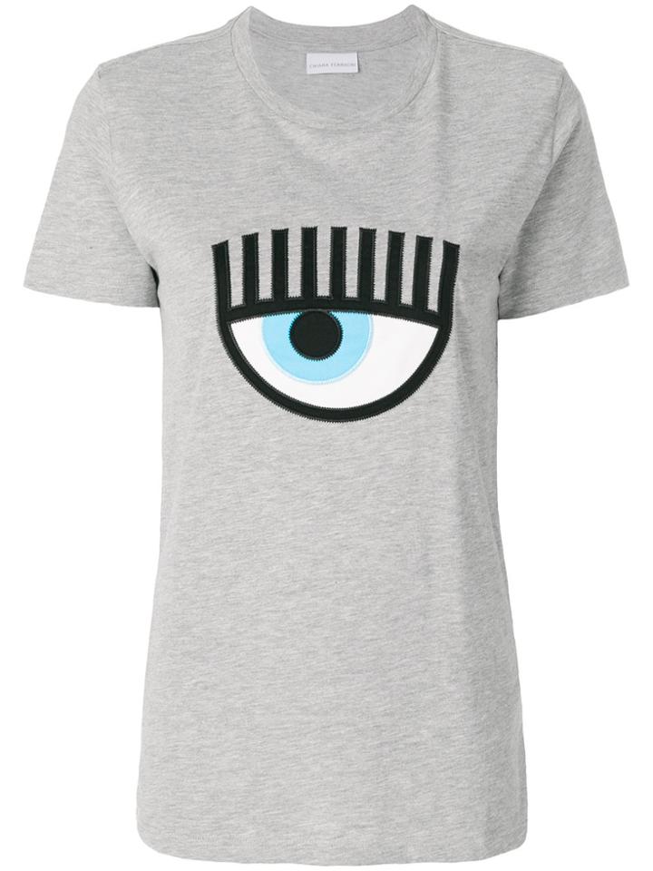 Chiara Ferragni Logo T-shirt - Grey
